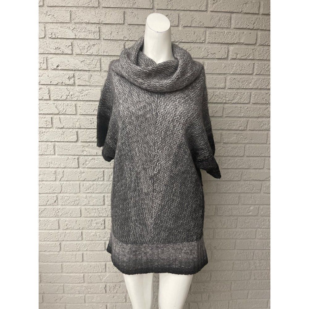Logix Ombré Cowl Neck Wool Blend Sweater Size M